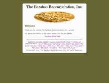 Tablet Screenshot of baraboobancorp.com